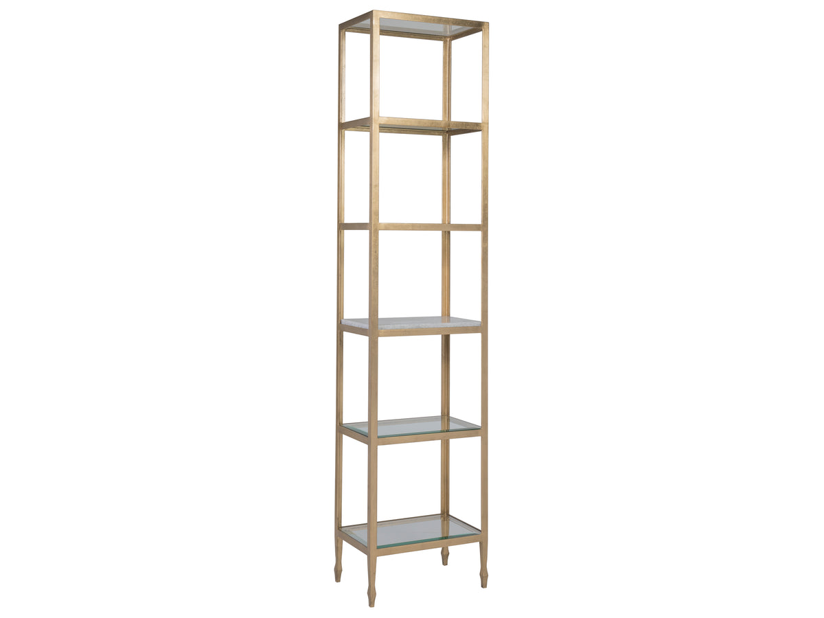 Sashay Gold Slim Etagere