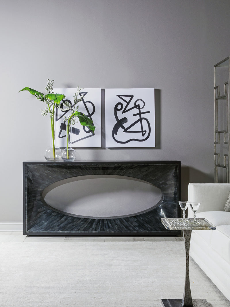 Elation Gray Console