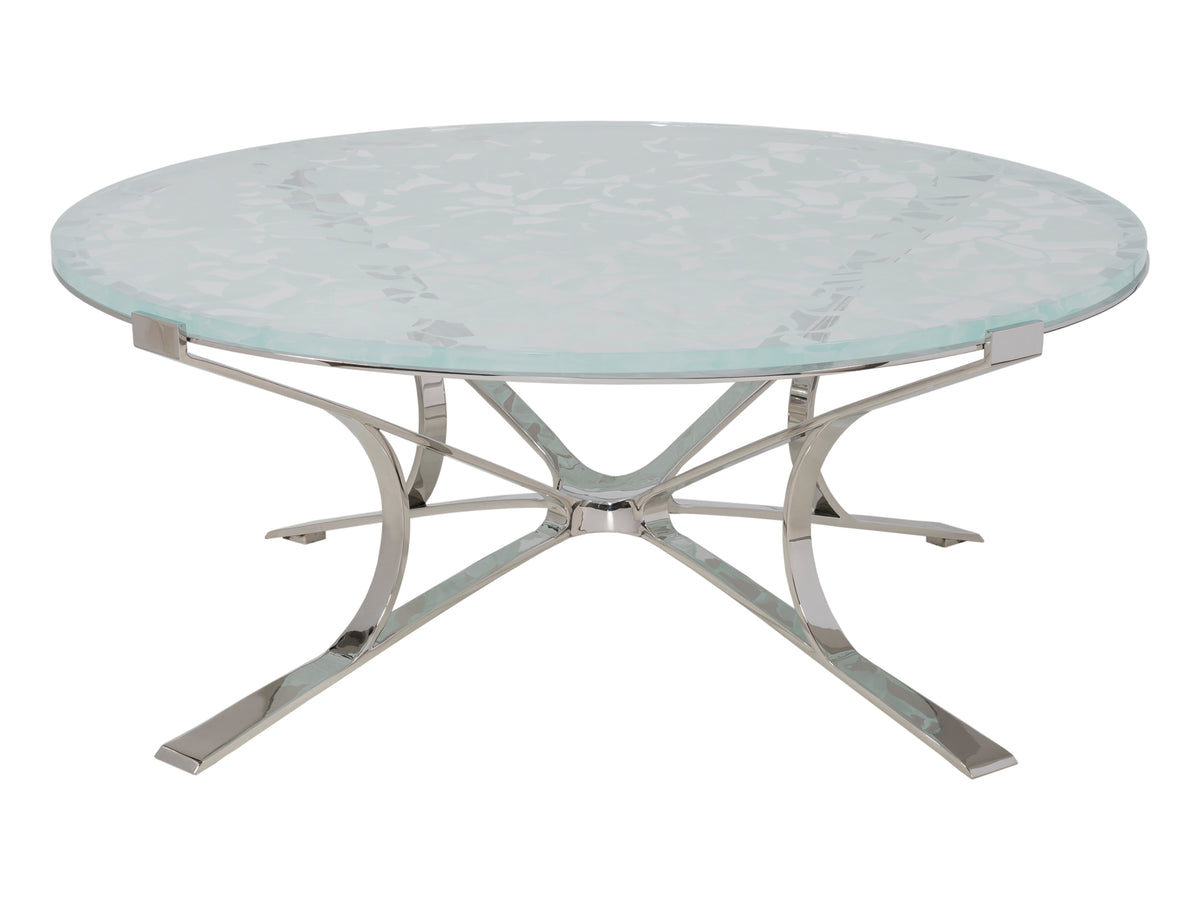 Snowscape Round Cocktail Table