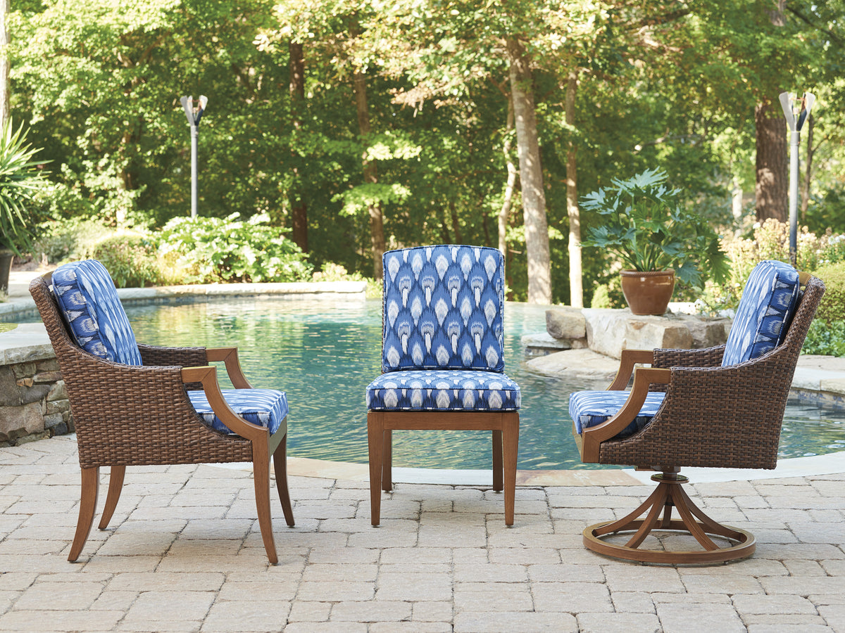 Swivel Rocker Arm Dining Chair