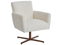 Brooks Swivel Chair - Calais Brass