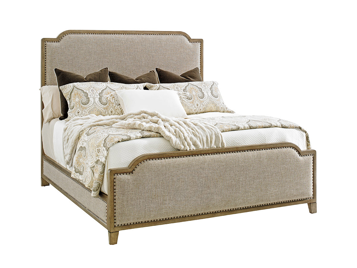 Stone Harbour Upholstered Bed 6/6 King