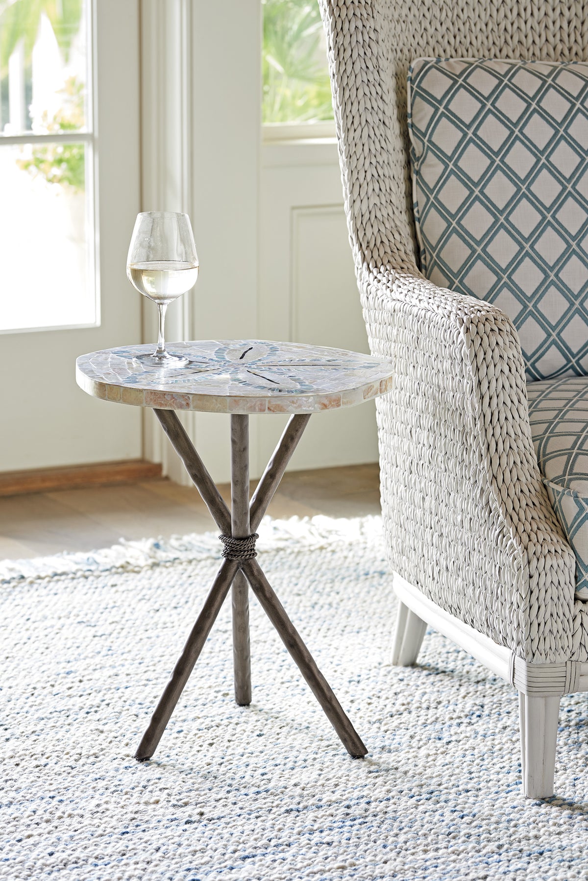 Sand Dollar End Table