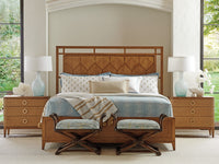 Rancho Mirage Panel Bed 6/6 King