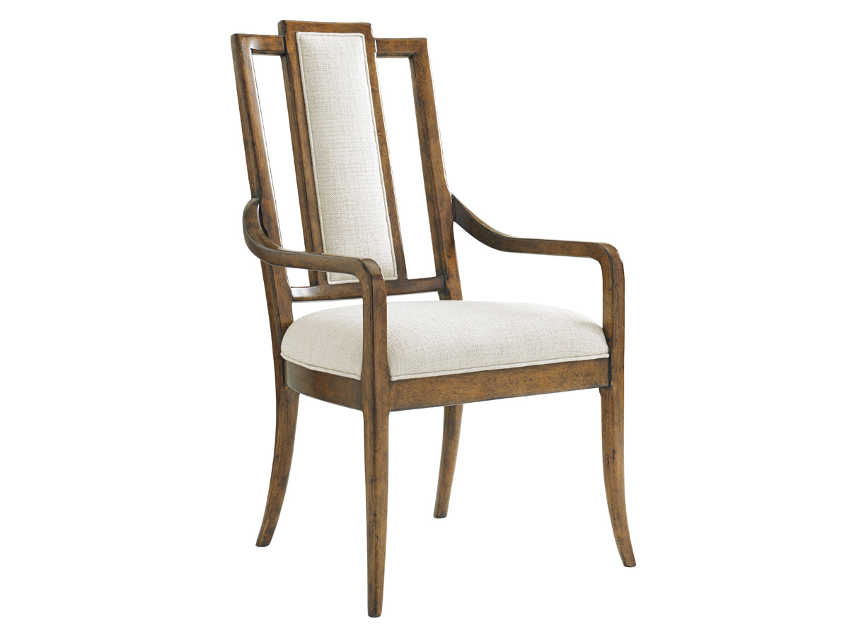 St. Barts Splat Back Arm Chair