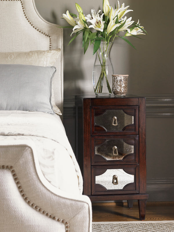 Lucerne Mirrored Nightstand