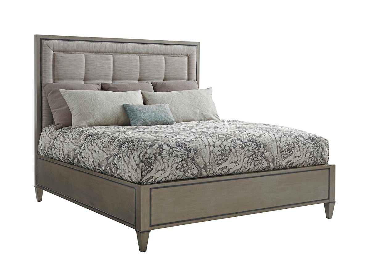 St. Tropez Upholstered Panel Bed 6/6 King