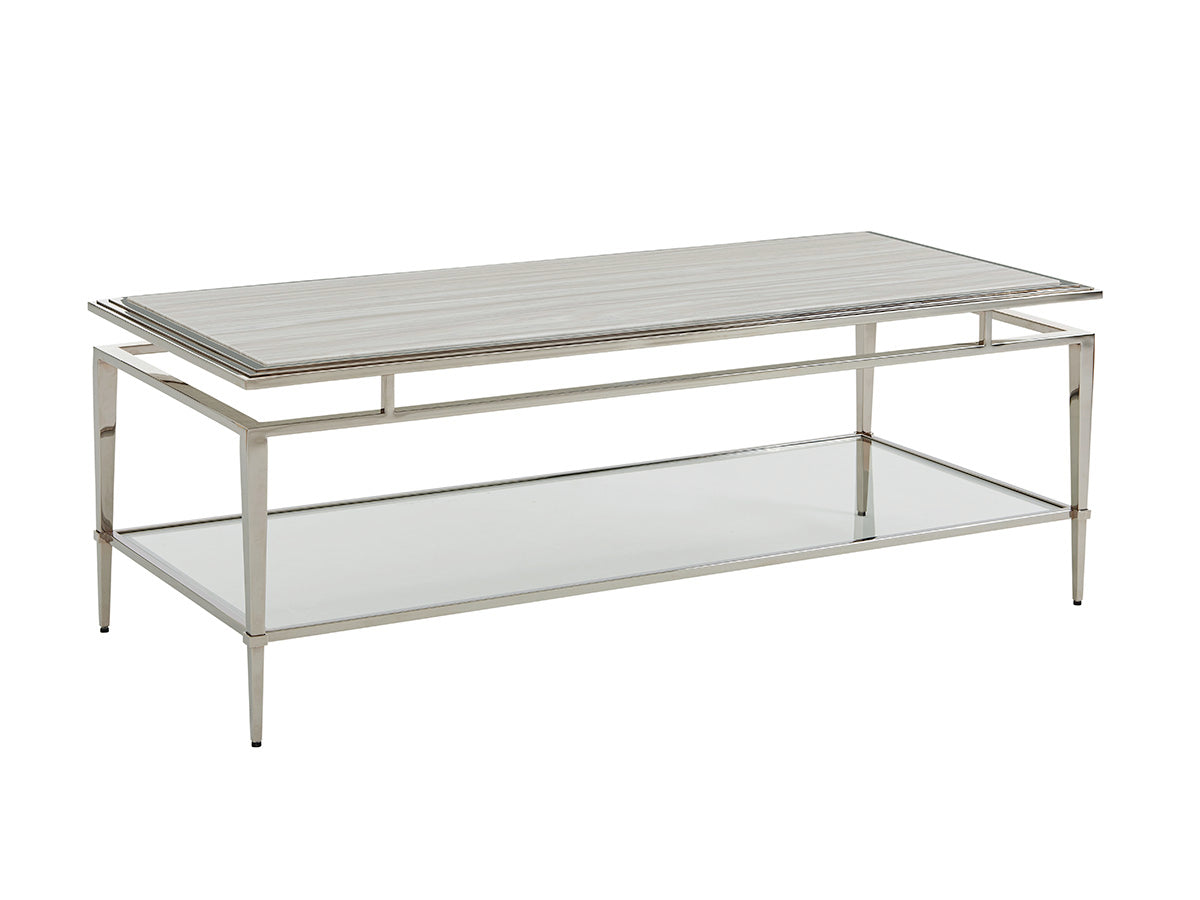 Athene Stainless Cocktail Table