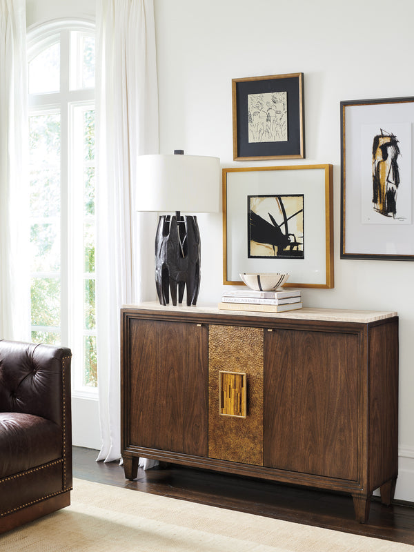 Santa Clara Hall Chest With Stone Top