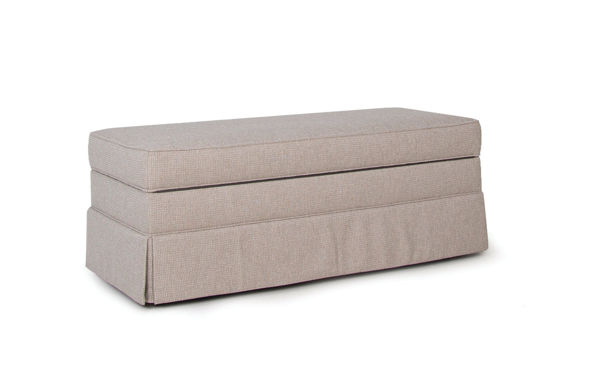 901 Style Storage Ottoman w/ Skirt