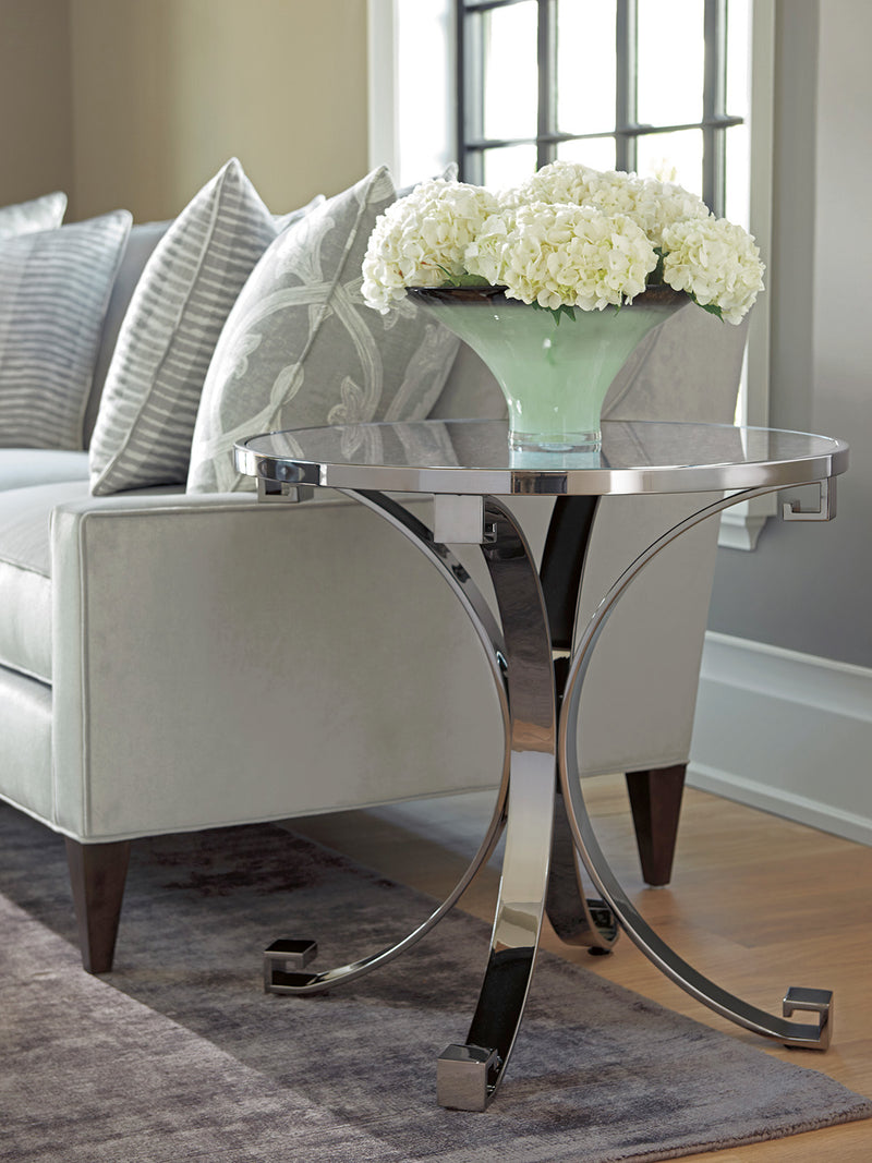 Grace Metal Lamp Table