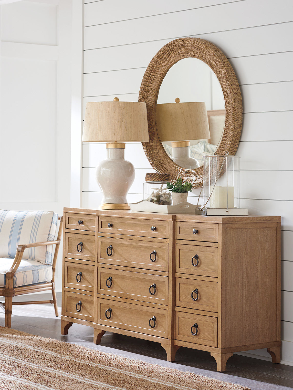 Garnet Breakfront Dresser