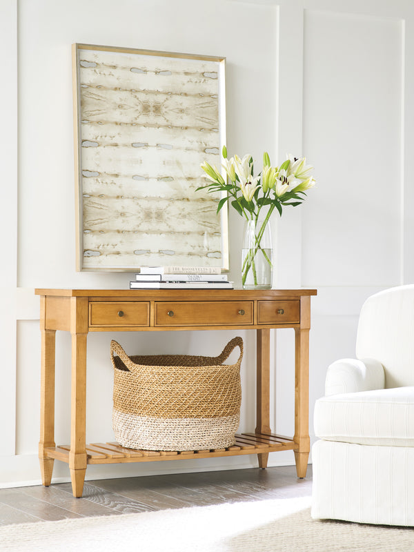 Temple Bowfront Console Table