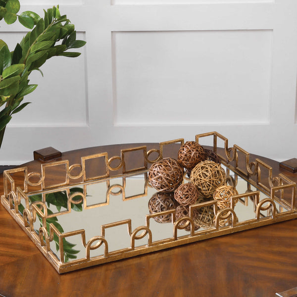 Uttermost Nicoline Mirrored Tray