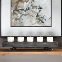 Uttermost Callum Wooden Candleholder
