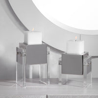 Uttermost Sutton Square Candleholders, S/2