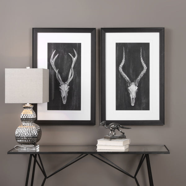 Uttermost Rustic European Mounts Prints S/2