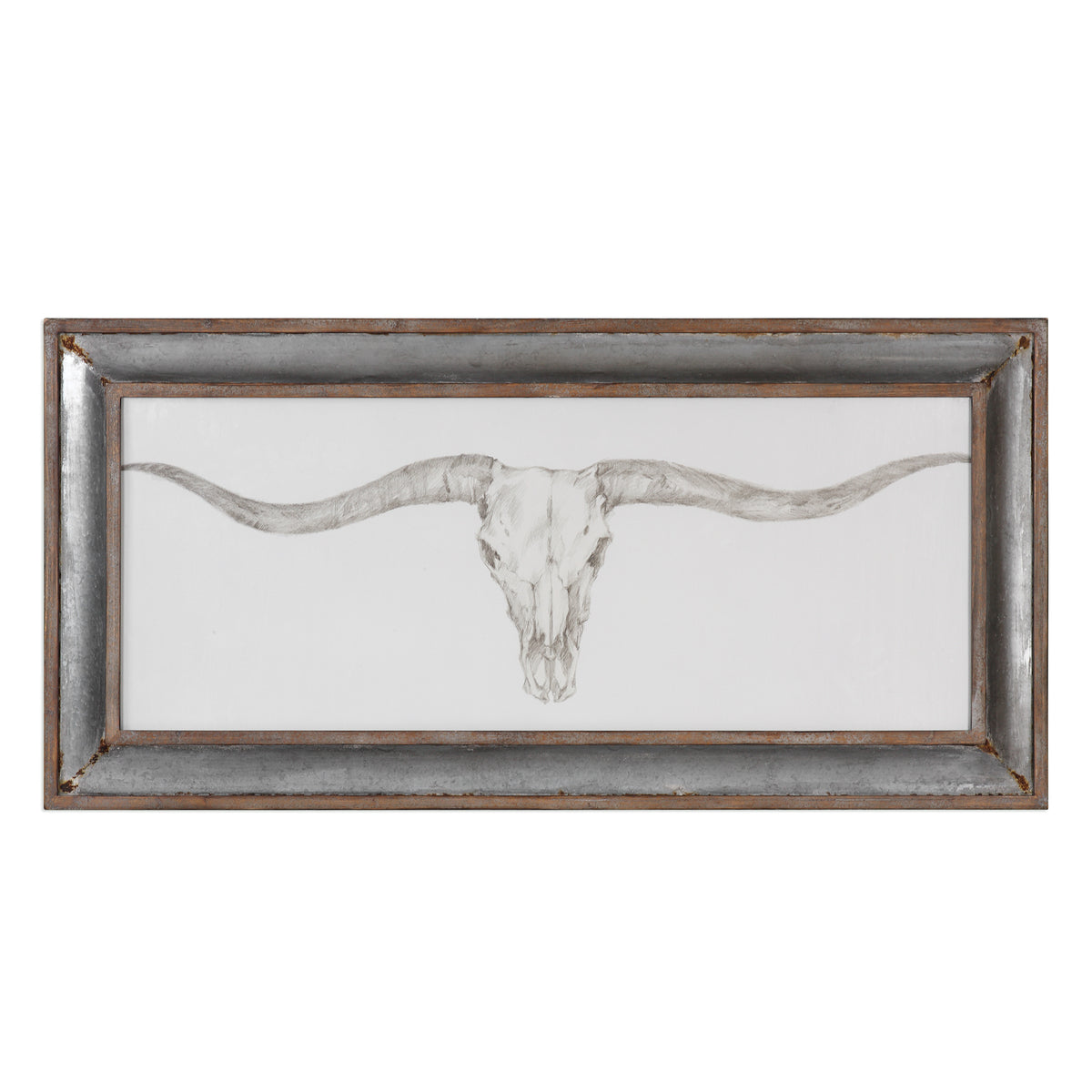 Uttermost Western Skull Mount Print