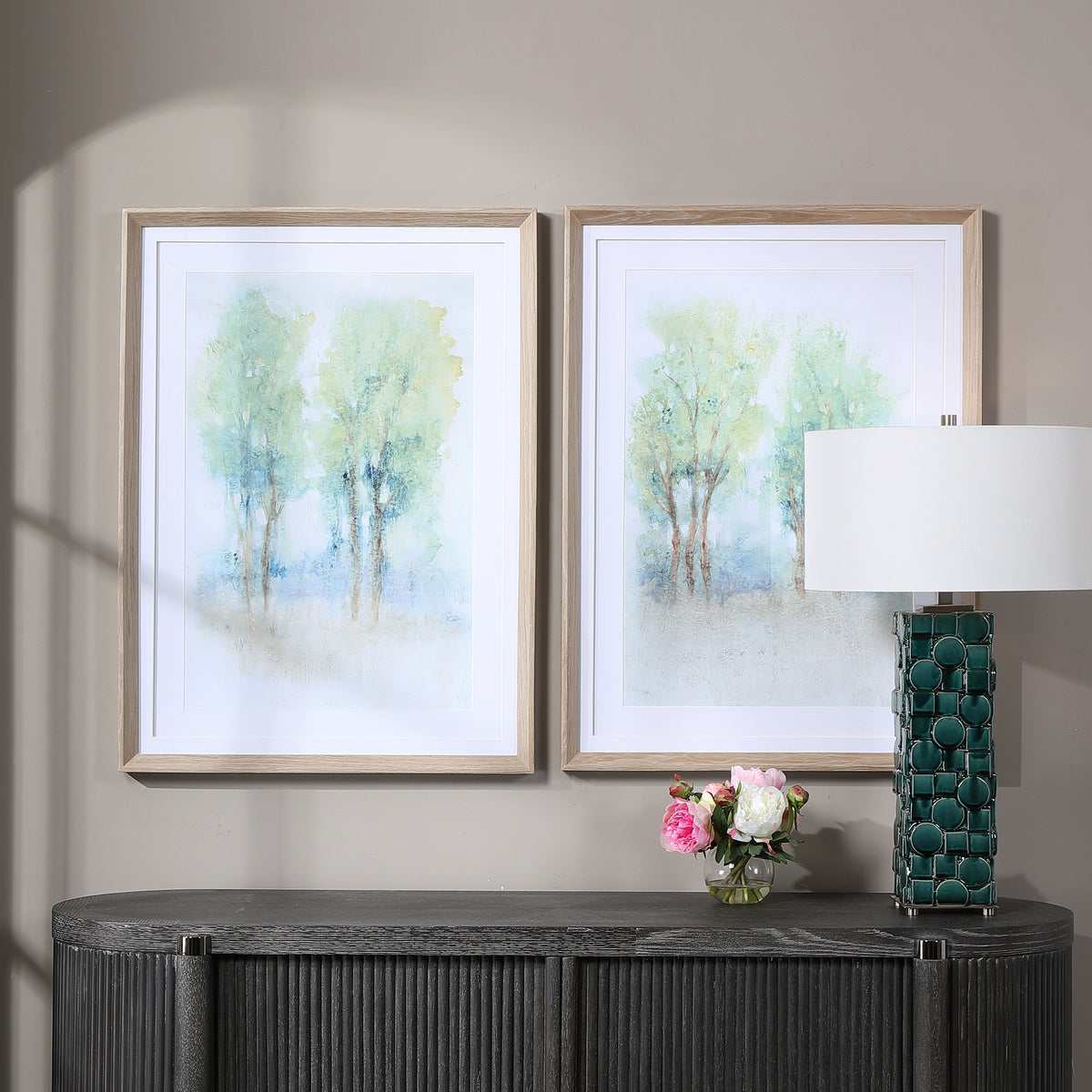 Uttermost Meadow View Framed Prints, S/2