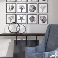 Uttermost Sea Living Framed Prints, S/8