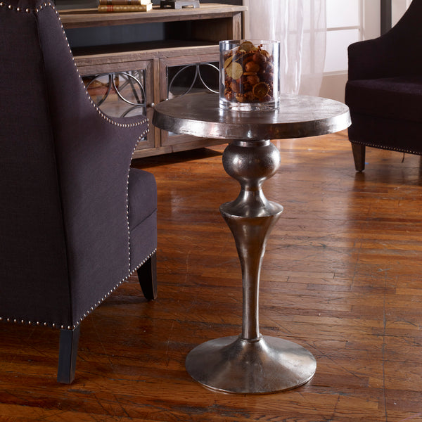 Uttermost Noland Aluminum Accent Table