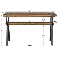 Uttermost Domini Industrial Console Table