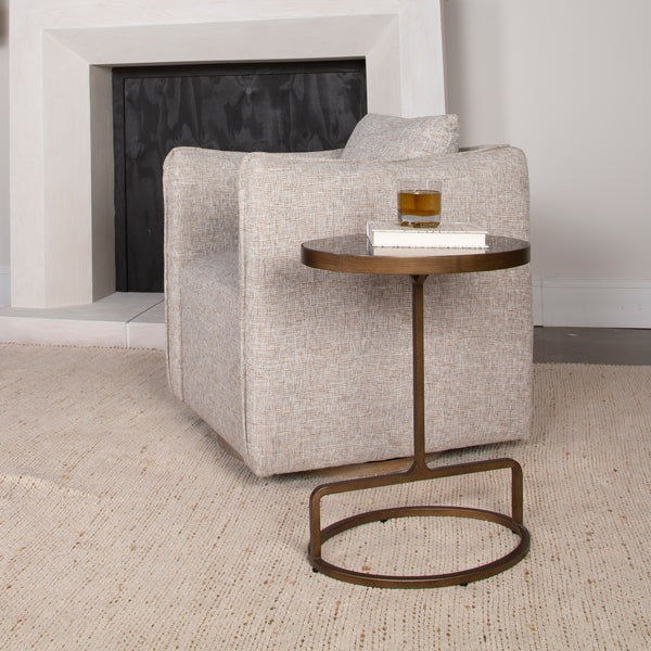 Uttermost Jessenia Stone Accent Table