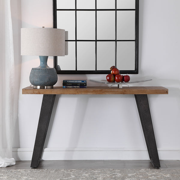 Uttermost Freddy Weathered Console Table