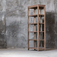 Uttermost Delancey Weathered Oak Etagere