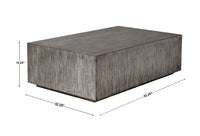 Uttermost Kareem Modern Gray Coffee Table