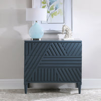 Uttermost Colby Blue Drawer Chest
