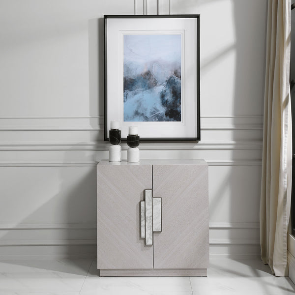Uttermost Viela Gray 2 Door Cabinet