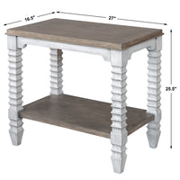 Uttermost Calypso Farmhouse Side Table