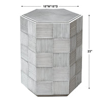 Uttermost Silo Hexagonal Accent Table