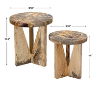 Uttermost Nadette Natural Nesting Tables, S/2