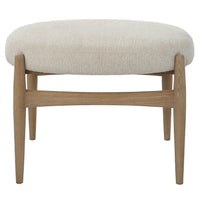 Uttermost Acrobat Off-White Small Bench