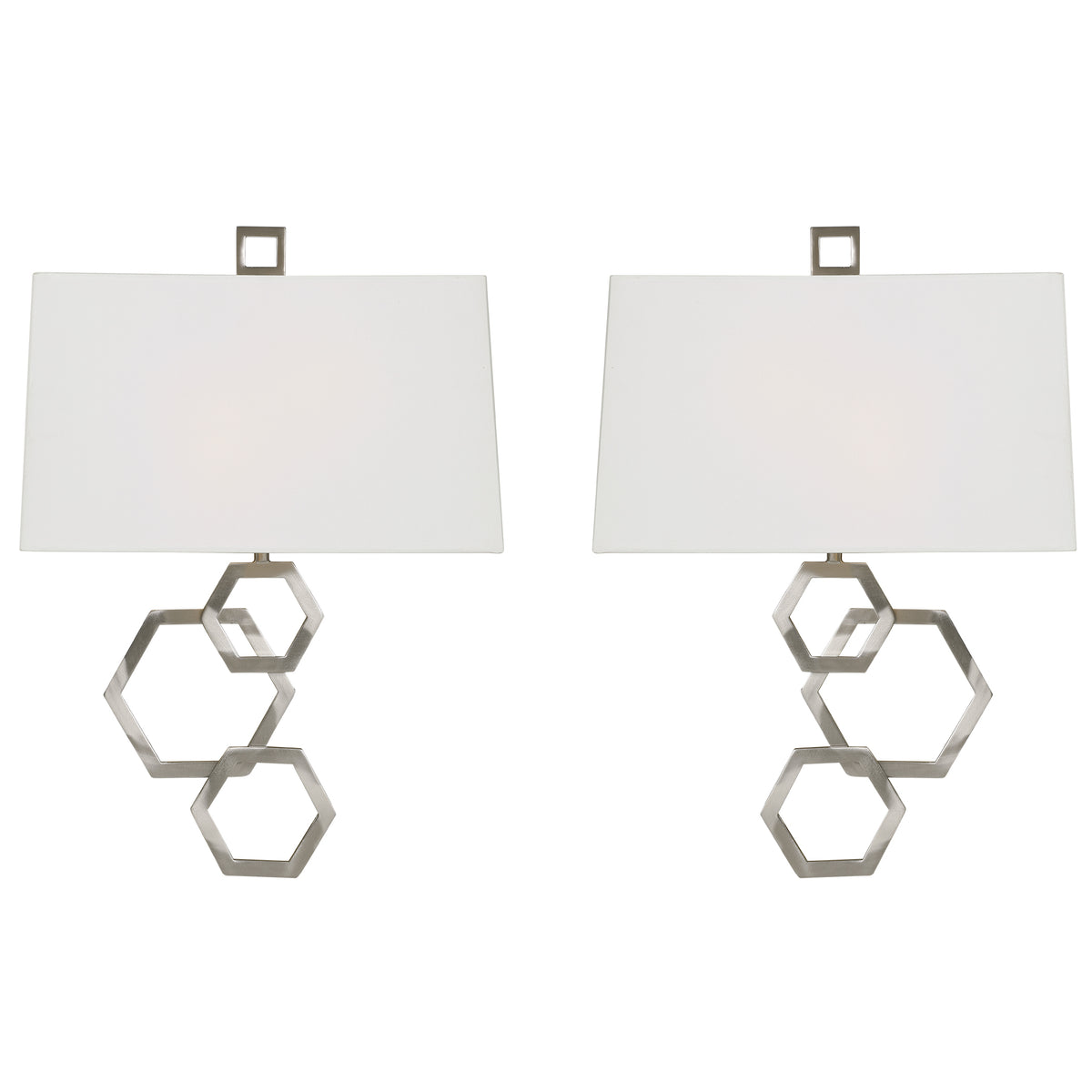 Uttermost Deseret Nickel 2 Light Sconce S/2