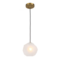 Uttermost Geodesic 1 Light Mini Pendant