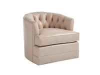 Cliffhaven Leather Swivel Chair