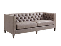 Camille Leather Sofa