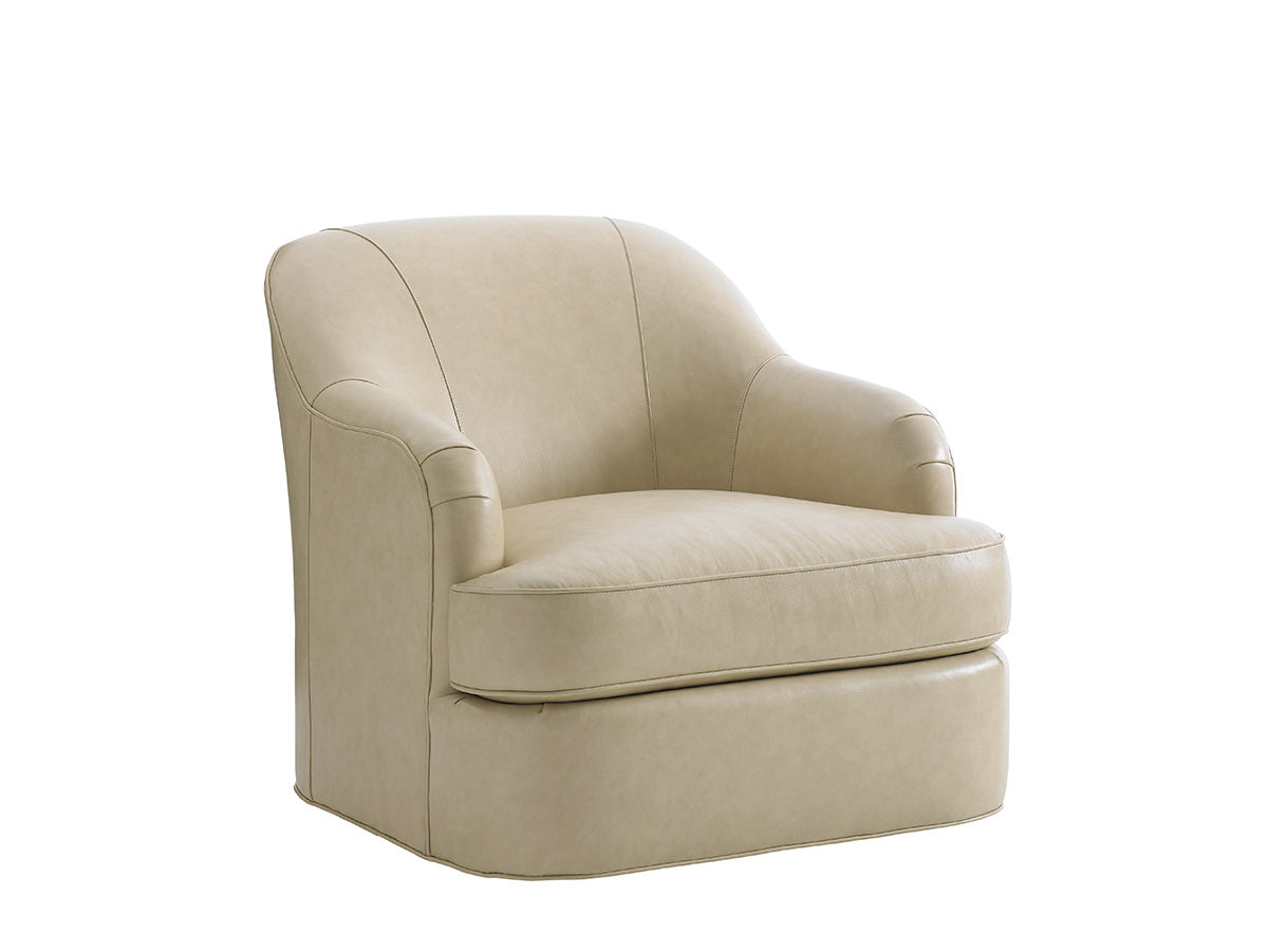 Alta Vista Leather Swivel Chair