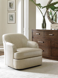Alta Vista Leather Swivel Chair