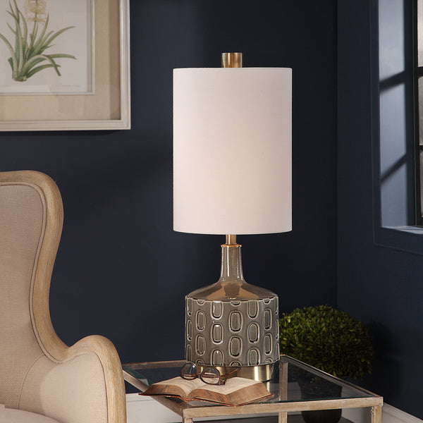 Uttermost Darrin Gray Table Lamp