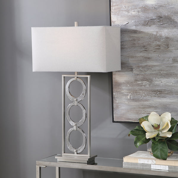 Uttermost Perrin Nickel Table Lamp