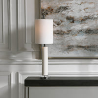 Uttermost Windsor Ivory Crackle Buffet Lamp