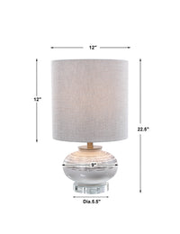 Uttermost Lenta Off-White Accent Lamp