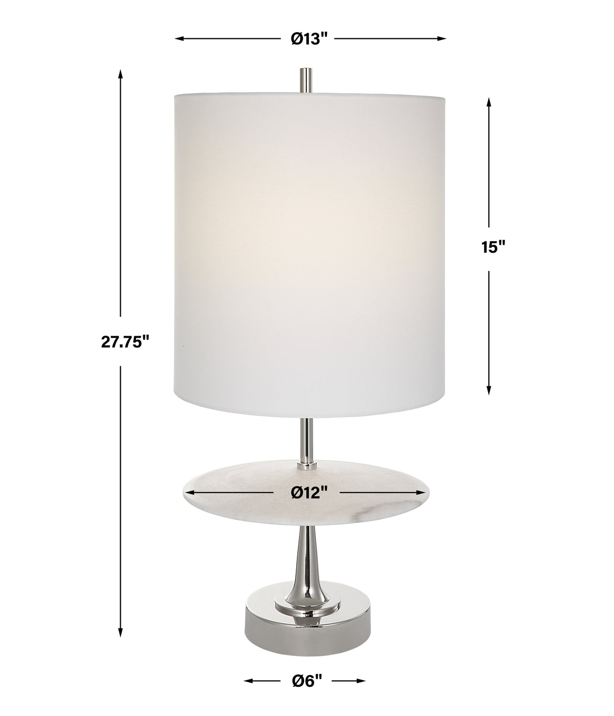 Uttermost Altitude Modern Table Lamp