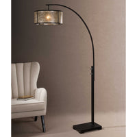 Uttermost Cairano Drum Shade Floor Lamp