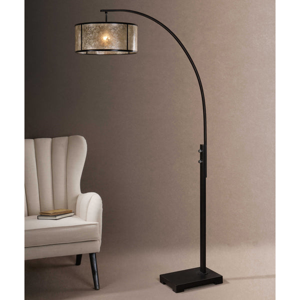 Uttermost Cairano Drum Shade Floor Lamp