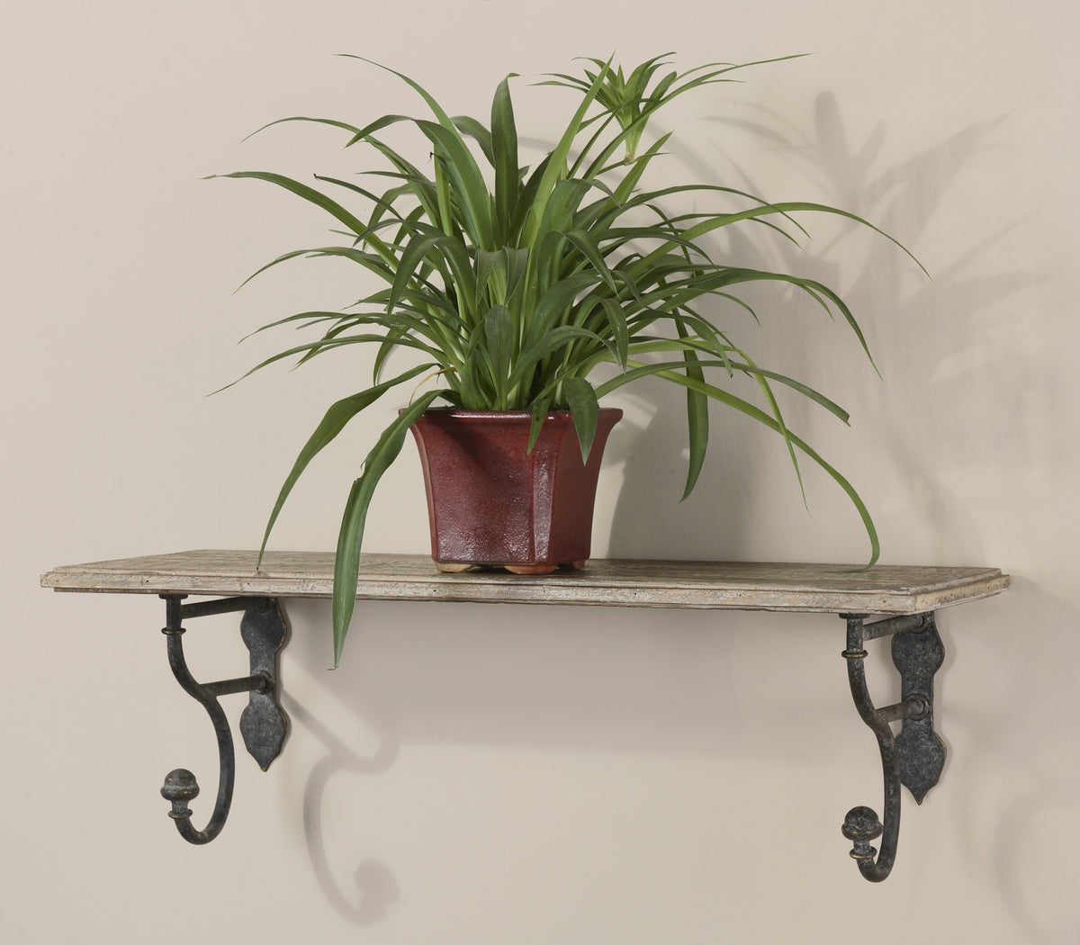 Uttermost Gualdo Aged Wood Shelf